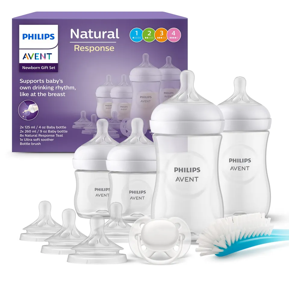 philips-avent-natural-response-scd838-13-babyflaschen-geschenkset-f-r-neugeboren image 1