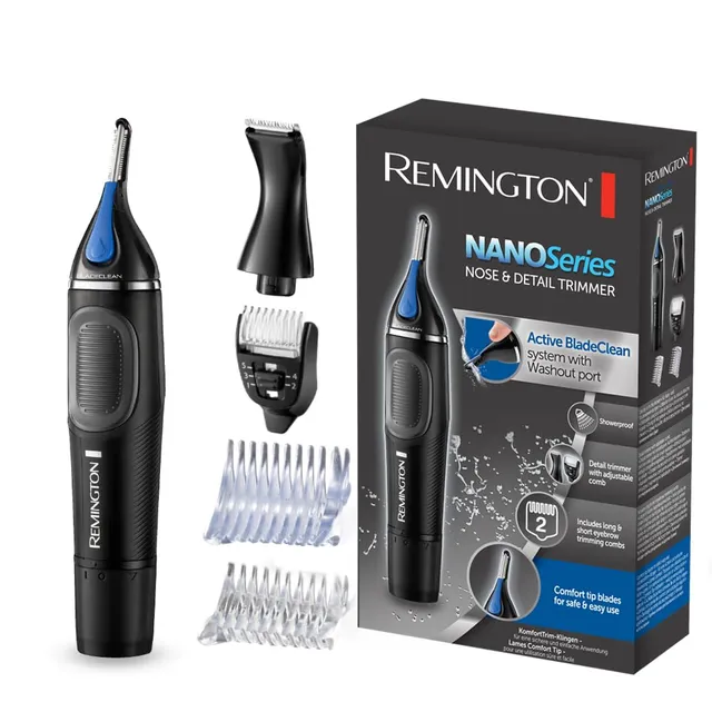remington-ne3870-hygiene-clipper-nanoseries-nasen-ohrenhaartrimmer-mit-detailtri image 1