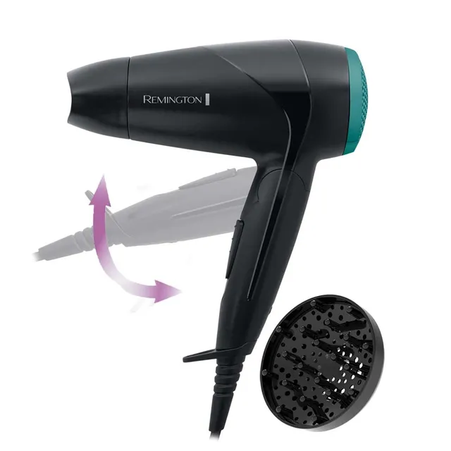 remington-d1500-on-the-go-reisehaartrockner-2000-w-klappbar-weltweitspannung-120 image 1