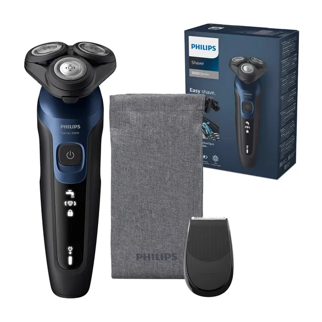 philips-shaver-5000-s5465-18-elektrischer-nass-und-trockenrasierer-f-r-herren-me image 1