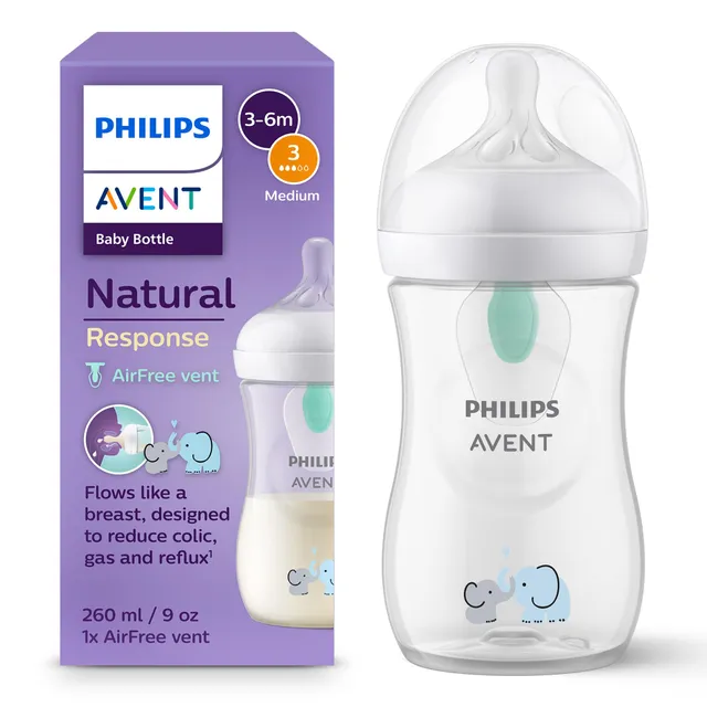 philips-avent-natural-response-scy673-81-babyflasche-260-ml-mit-airfree-ventil-b image 1