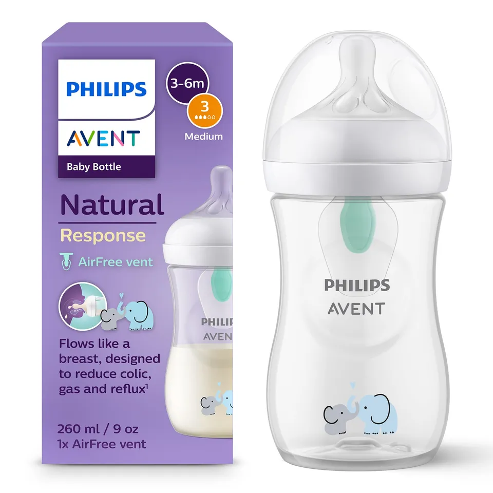philips-avent-natural-response-scy673-81-babyflasche-260-ml-mit-airfree-ventil-b image 1