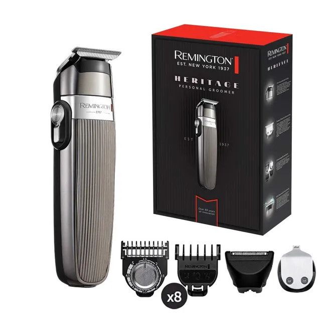 remington-heritage-pg9100-multigroomer-haarschneidemaschine-mit-t-klinge-edelsta image 1