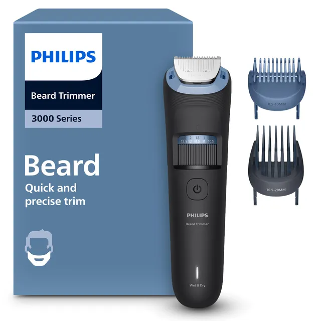 philips-barttrimmer-3000er-serie-bt3660-15-beard-trimmer-mit-selbstsch-rfenden-m image 1