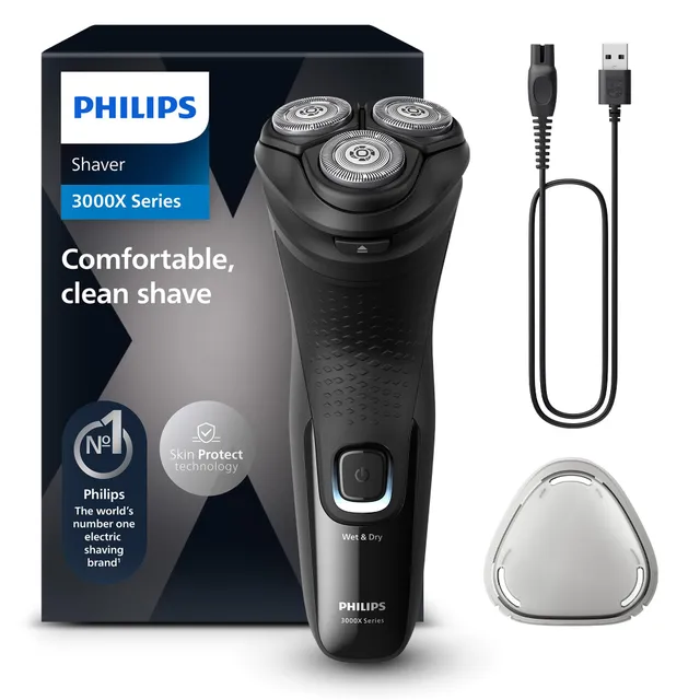 philips-shaver-series-3000x-x3001-00-elektrorasierer-nass-und-trockenrasur-skinp image 1