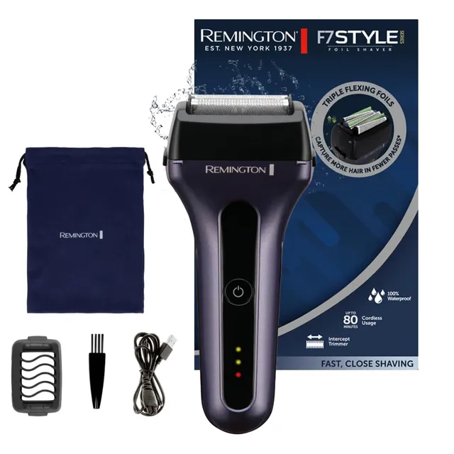 remington-f7000-style-series-folienrasierer-f-r-herren-tri-flex-3-fach-scherfoli image 1