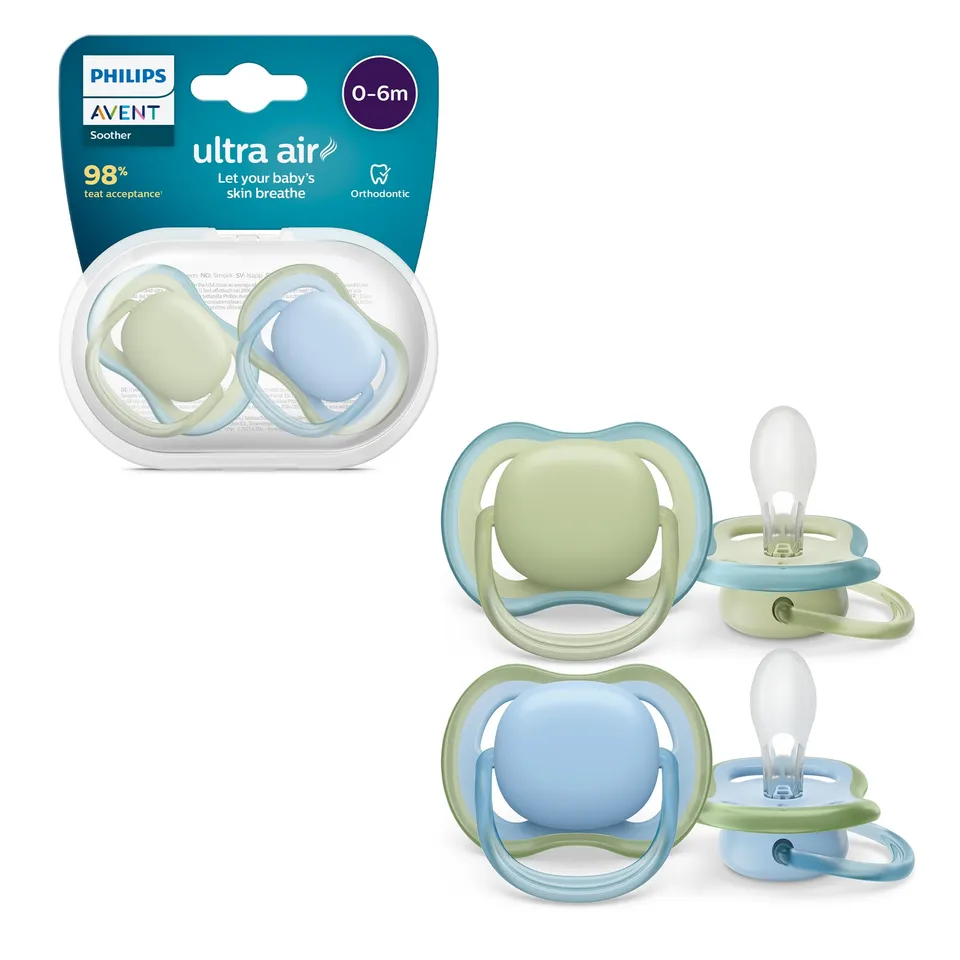 philips-avent-ultra-air-schnuller-scf085-21-leichter-atmungsaktiver-schnuller-f- image 1
