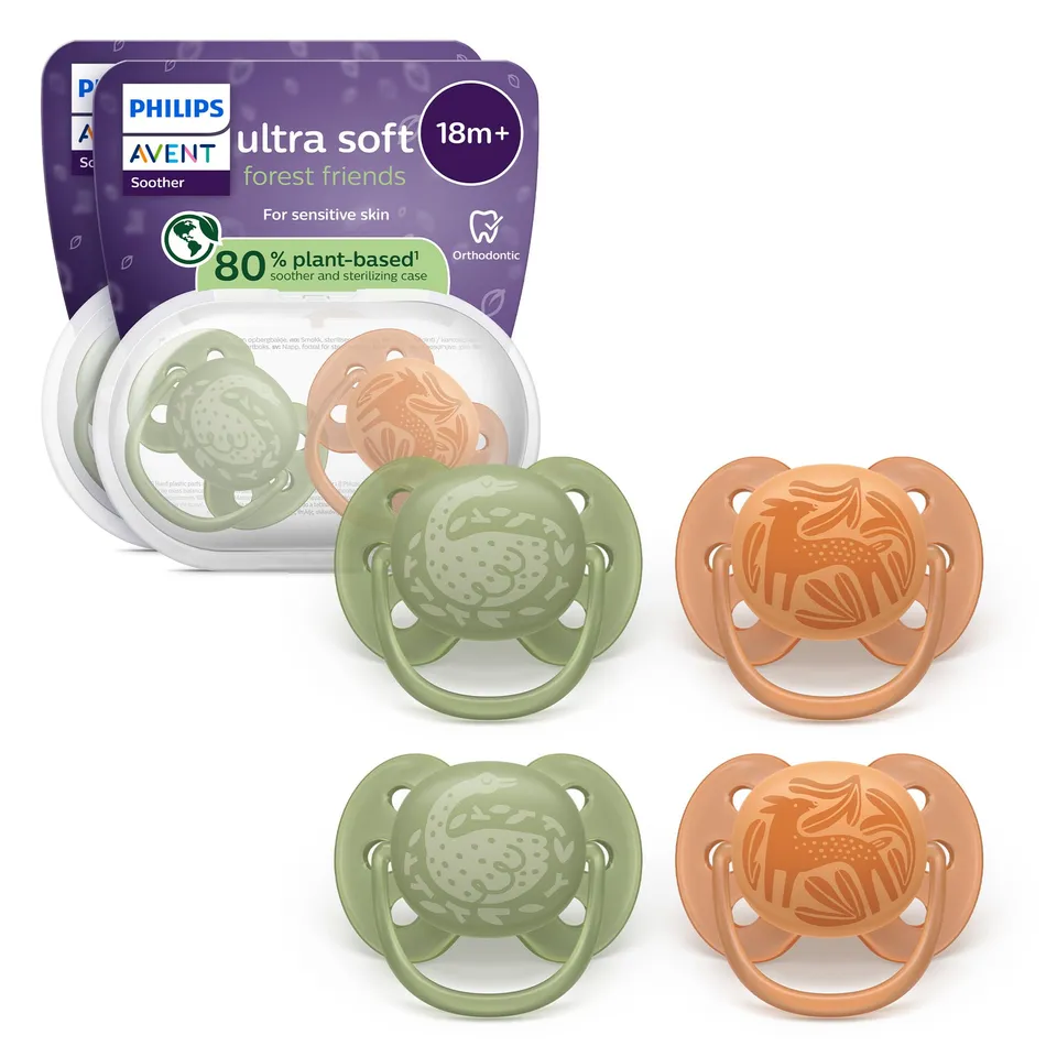 philips-avent-ultra-soft-schnuller-scf093-07-kiefergerechter-schnuller-mit-extra image 1