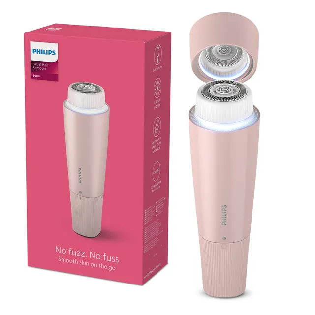 philips-gesichtshaarentferner-5000-series-brr454-00-f-r-frauen-kabellos-hypoalle image 1