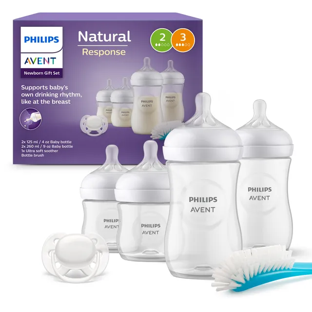 philips-avent-natural-response-scd838-11-babyflaschen-geschenkset-f-r-neugeboren image 1