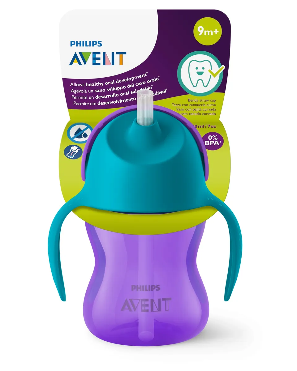 philips-avent-scf796-02-strohhalmbecher-f-r-kleinkinder-silikon-violett-mit-gebo image 1