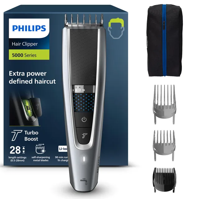 philips-haarschneider-series-5000-hc5630-15-28-l-ngeneinstellungen-3-kammaufs-tz image 1