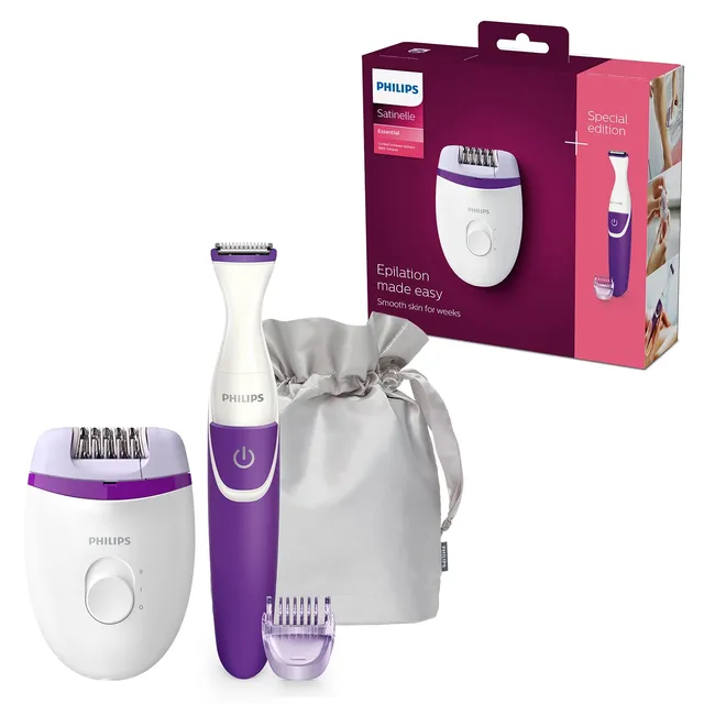 philips-satinelle-essential-brp505-00-haarentfernungs-set-mit-epilierer-bikini-t image 1