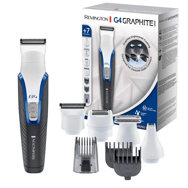 remington-graphit-serie-g4-bartschneider-multifunktional-f-r-haare-gesicht-k-rpe image 1