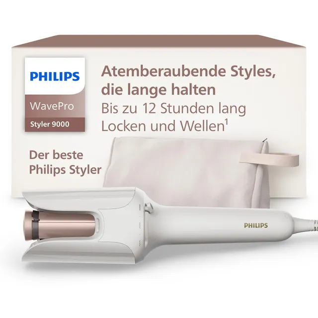 philips-wavepro-styler-9000-bhb968-10-mit-senseiq-verstellbarem-stab-autowrap-se image 1