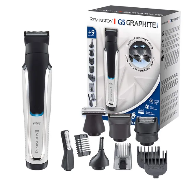 remington-pg5000-lithium-g5-multi-groomer-haarschneider-bart-k-rper-und-ohr-nase image 1