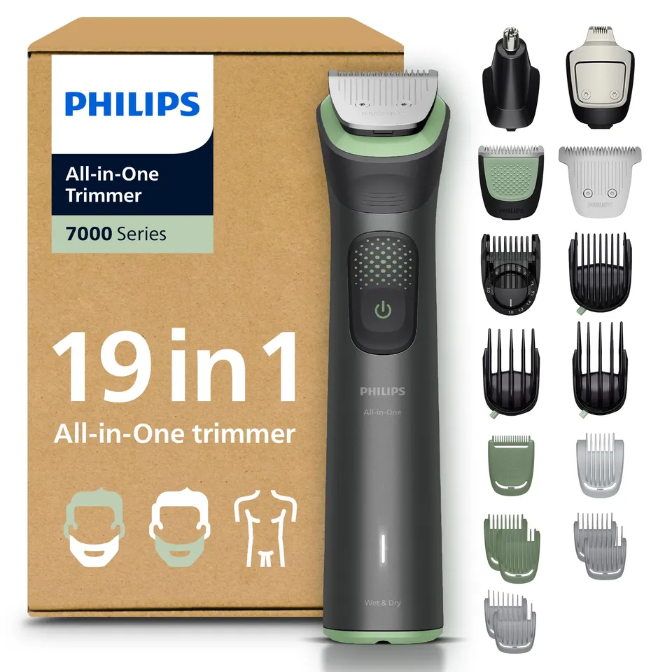 philips-multigroom-7000-mg7962-30-19-teiliger-all-in-one-bart-und-haarschneider- image 1