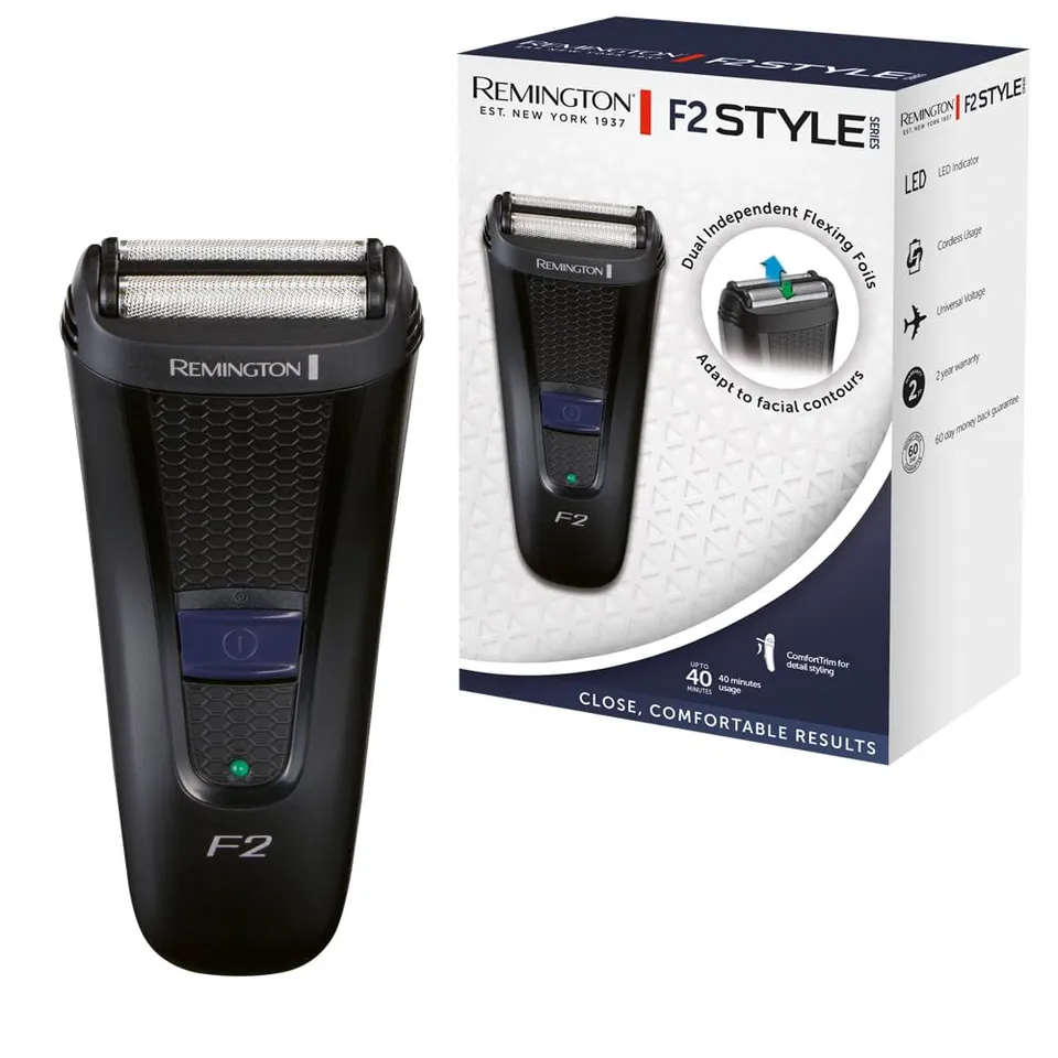 remington-f2002-style-series-folienrasierer-f-r-herren-mit-pop-up-trimmer-led-an image 1