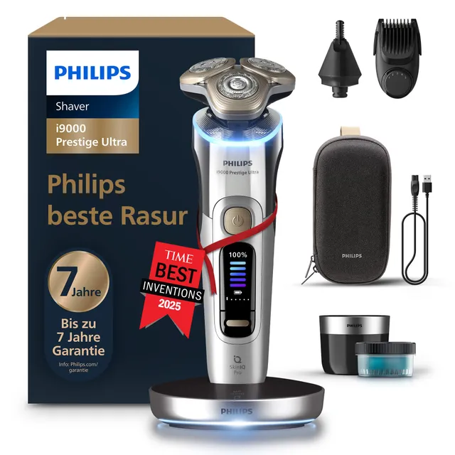 philips-i9000-prestige-ultra-xp9404-38-nass-und-trockenrasierer-chrom-skiniq-pro image 1