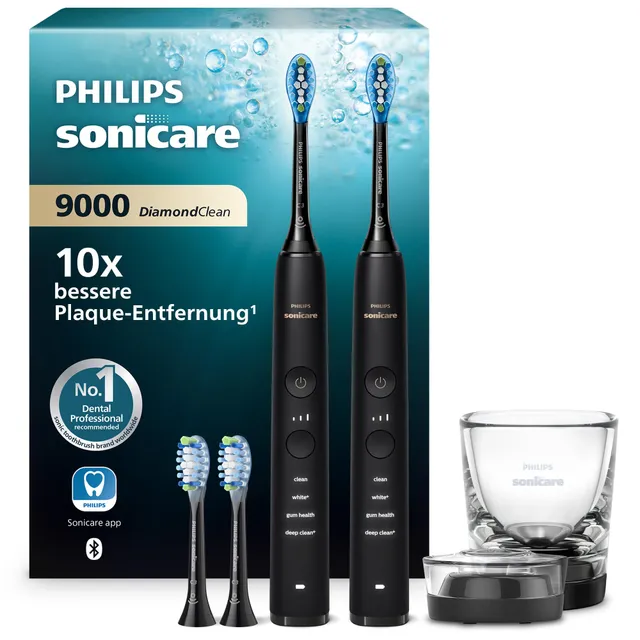 philips-sonicare-diamondclean-9000-schallzahnb-rste-doppelpack-hx9914-63-schwarz image 1