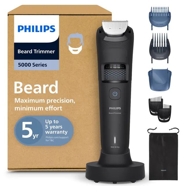 philips-bartschneider-5000er-serie-bt5785-30-mit-selbstsch-rfenden-metallklingen image 1