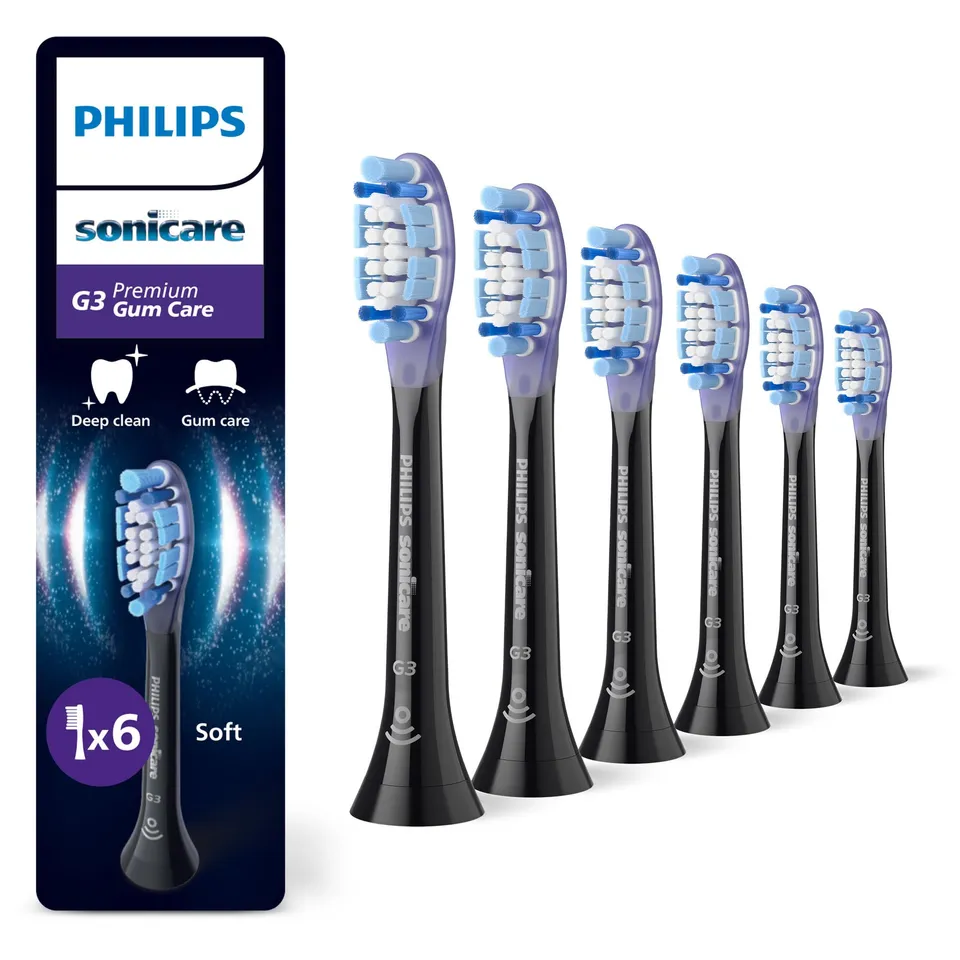 philips-sonicare-g3-premium-gum-care-ersatzb-rstenk-pfe-hx9056-88-6er-pack-schwa image 1