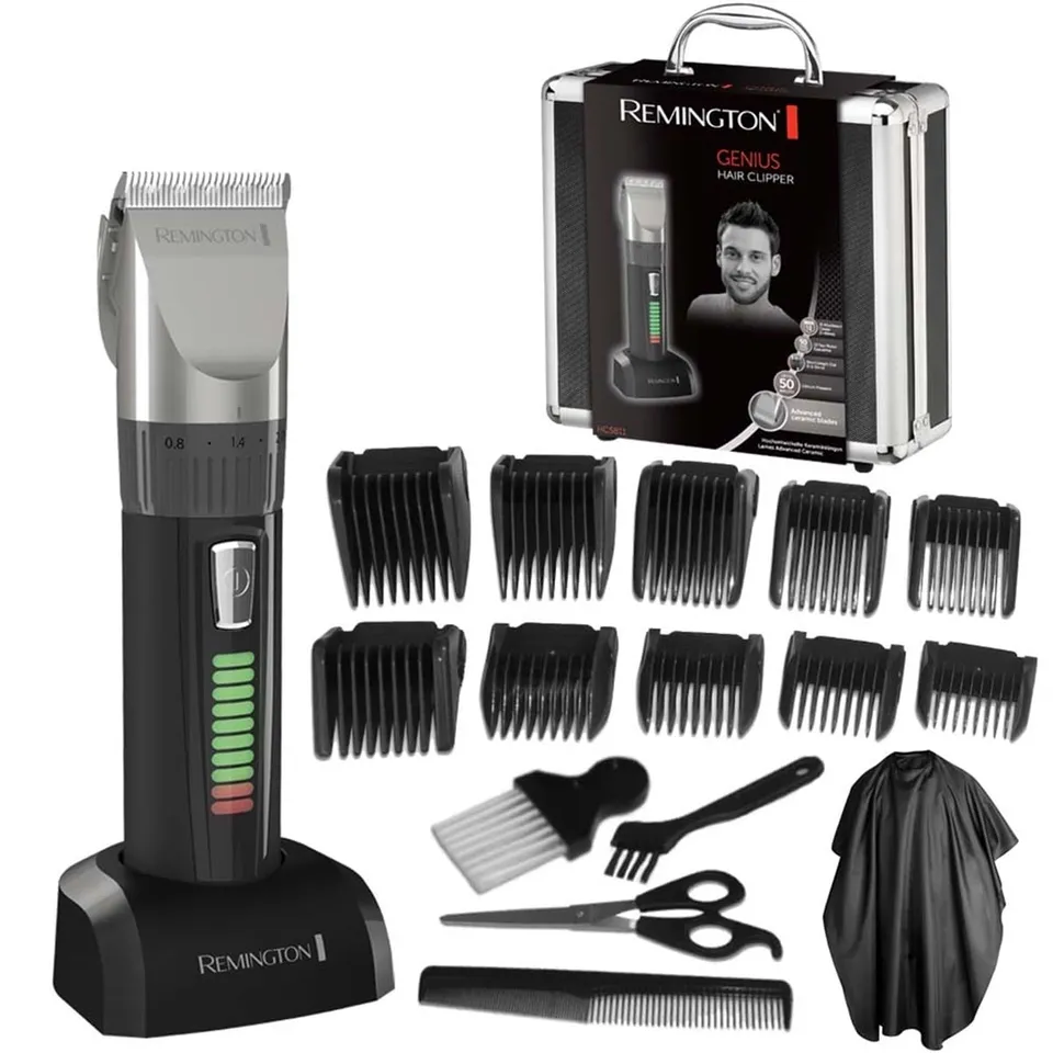 remington-hc5811-genius-profi-haarschneidemaschine-selbstsch-rfende-keramikkling image 1