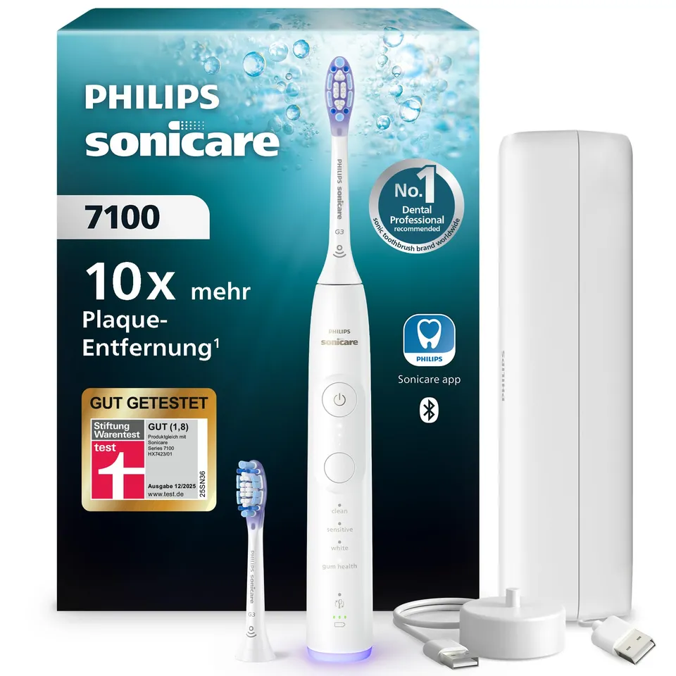 philips-sonicare-7100-elektrische-schallzahnb-rste-mit-app-4-modi-3-intensit-ten image 1
