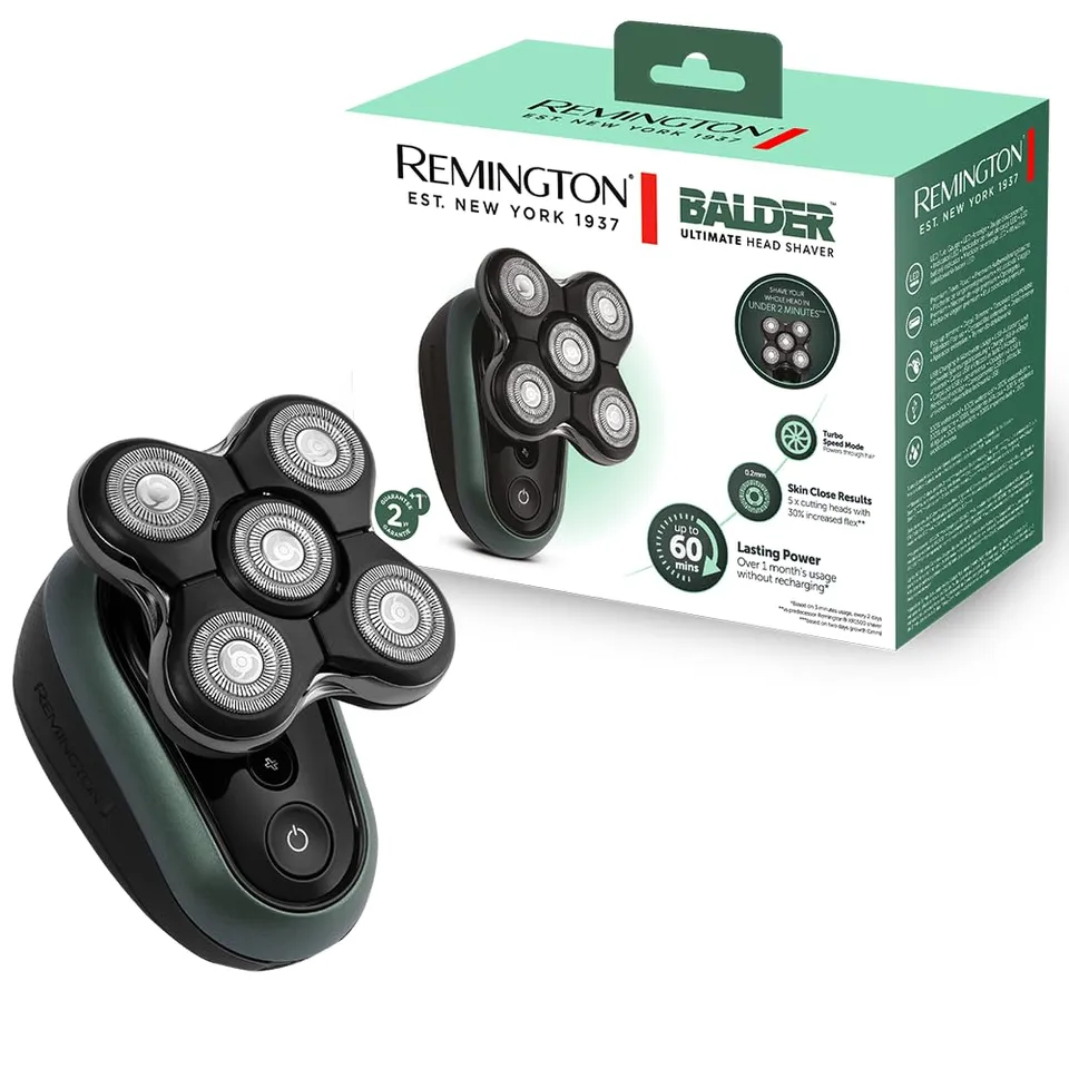 remington-xr1600-ultimate-series-rx7-kopfrasierer-glatzen-rasierer-mit-turbo-boo image 1
