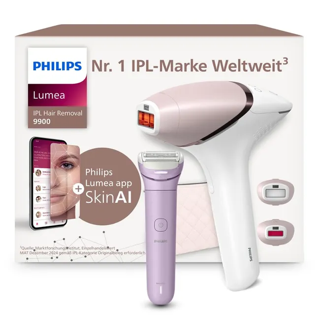 philips-lumea-9900-series-ipl-haarentfernungsger-t-bri950-02-mit-lady-shaver-brl image 1
