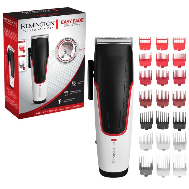 remington-easy-fade-hc500-haarschneidemaschine-set-selbstsch-rfende-edelstahlkli image 1