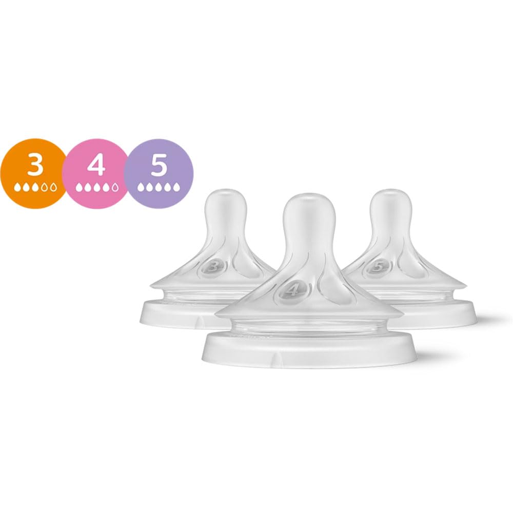 philips-avent-natural-3-0-teat-multiflow-3er-set-brust-hnliche-silikon-sauger-fl image 2