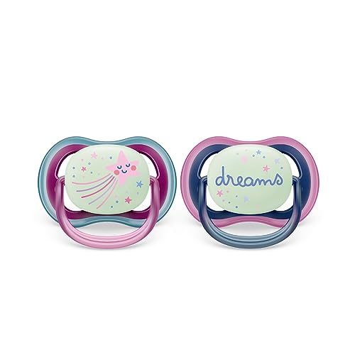 philips-avent-ultra-air-nighttime-schnuller-2er-pack-bpa-frei-atmungsaktiv-leuch image 2