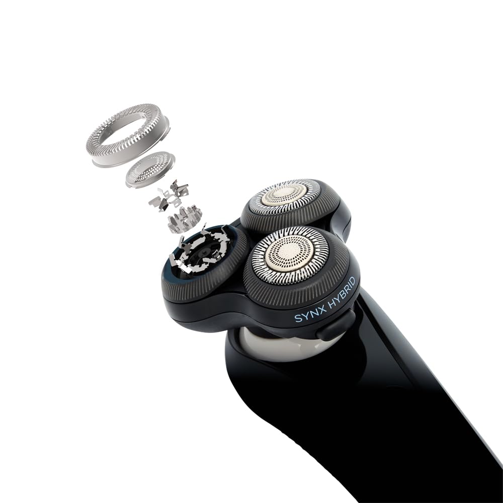 remington-limitless-x5-xr1755-rotationsrasierer-hybrides-synx-schneidesystem-rot image 2