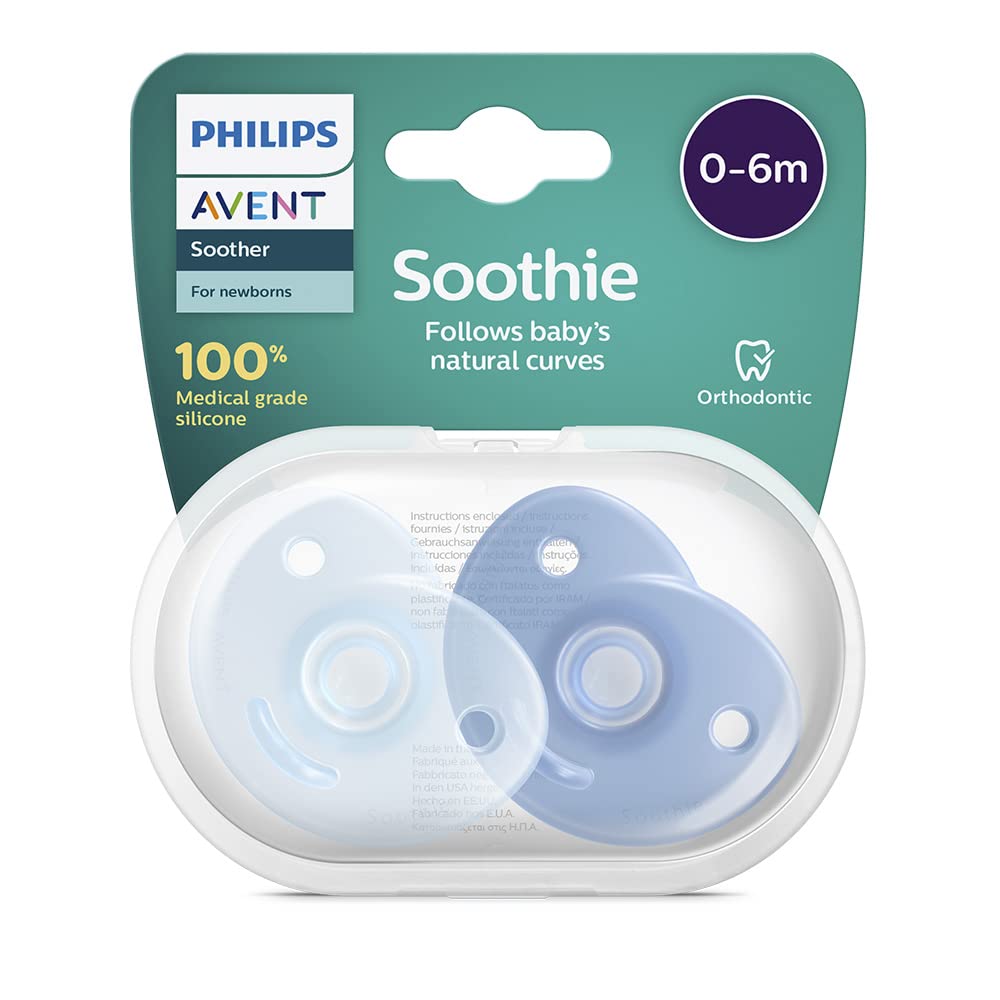 philips-avent-soothie-scf099-21-schnuller-2er-pack-bpa-freies-silikon-0-6-monate image 1
