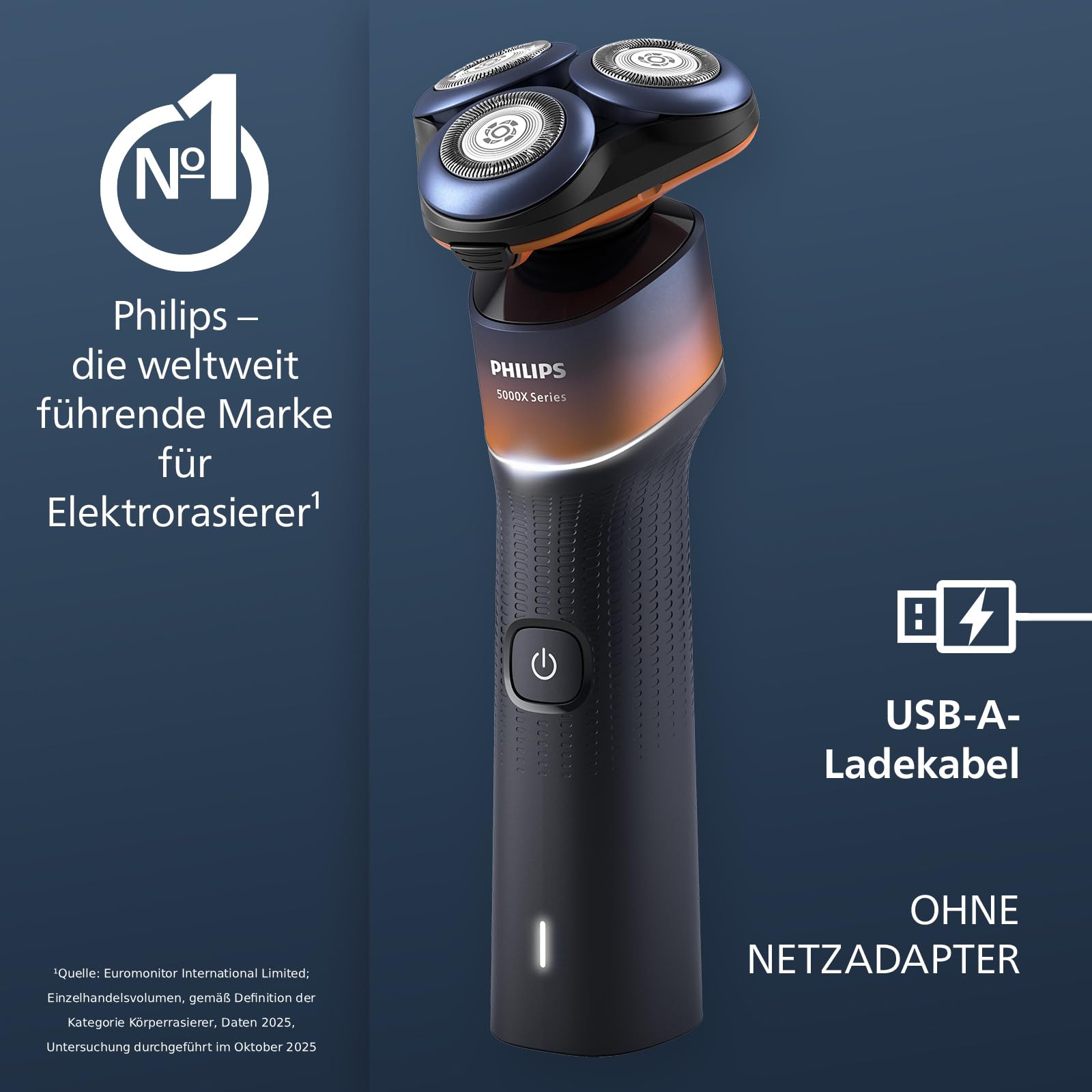 philips-shaver-series-5000x-x5012-00-elektrischer-nass-und-trockenrasierer-mit-s image 2