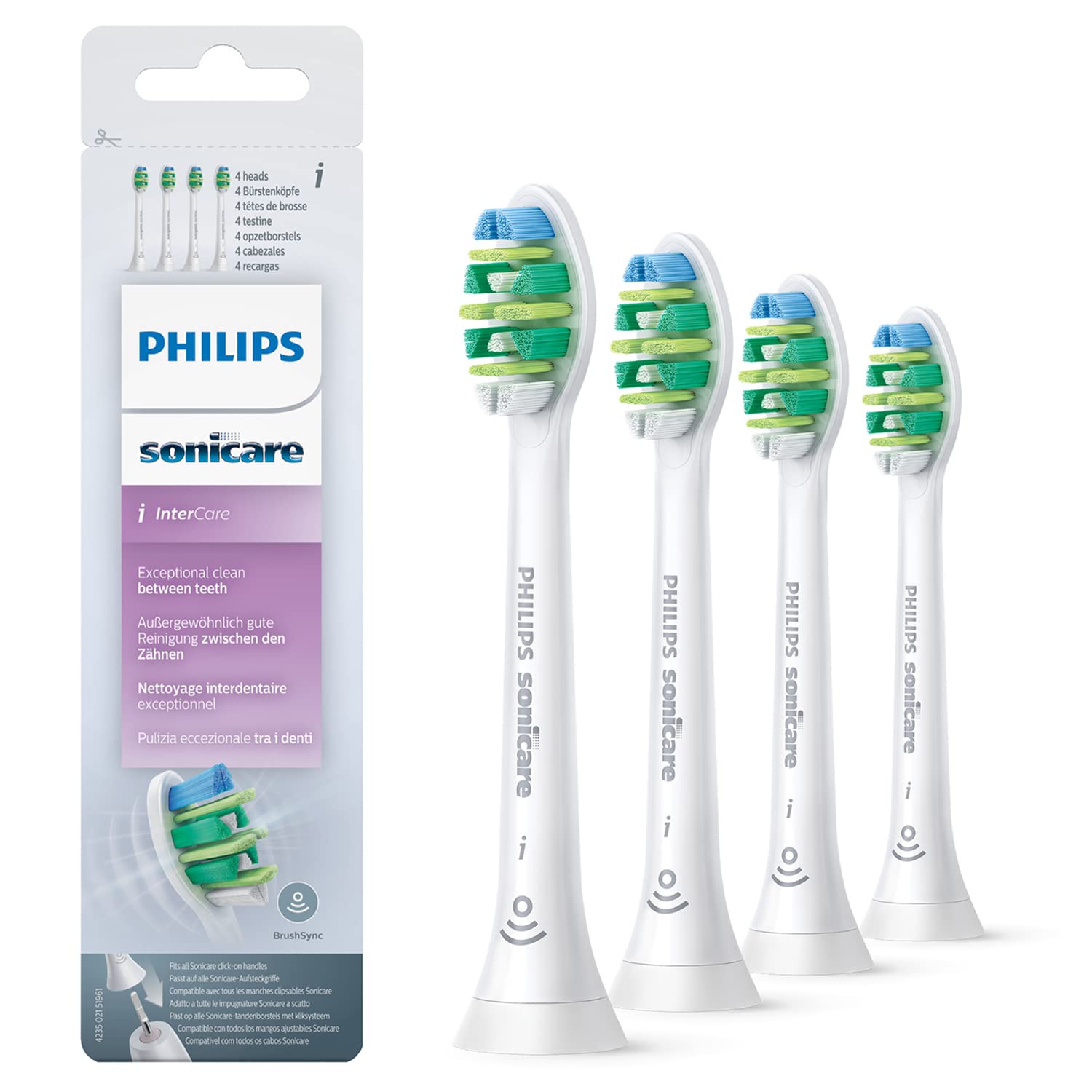 philips-sonicare-i-intercare-standard-b-rstenk-pfe-hx9004-10-4-st-ck-f-r-schallz image 1