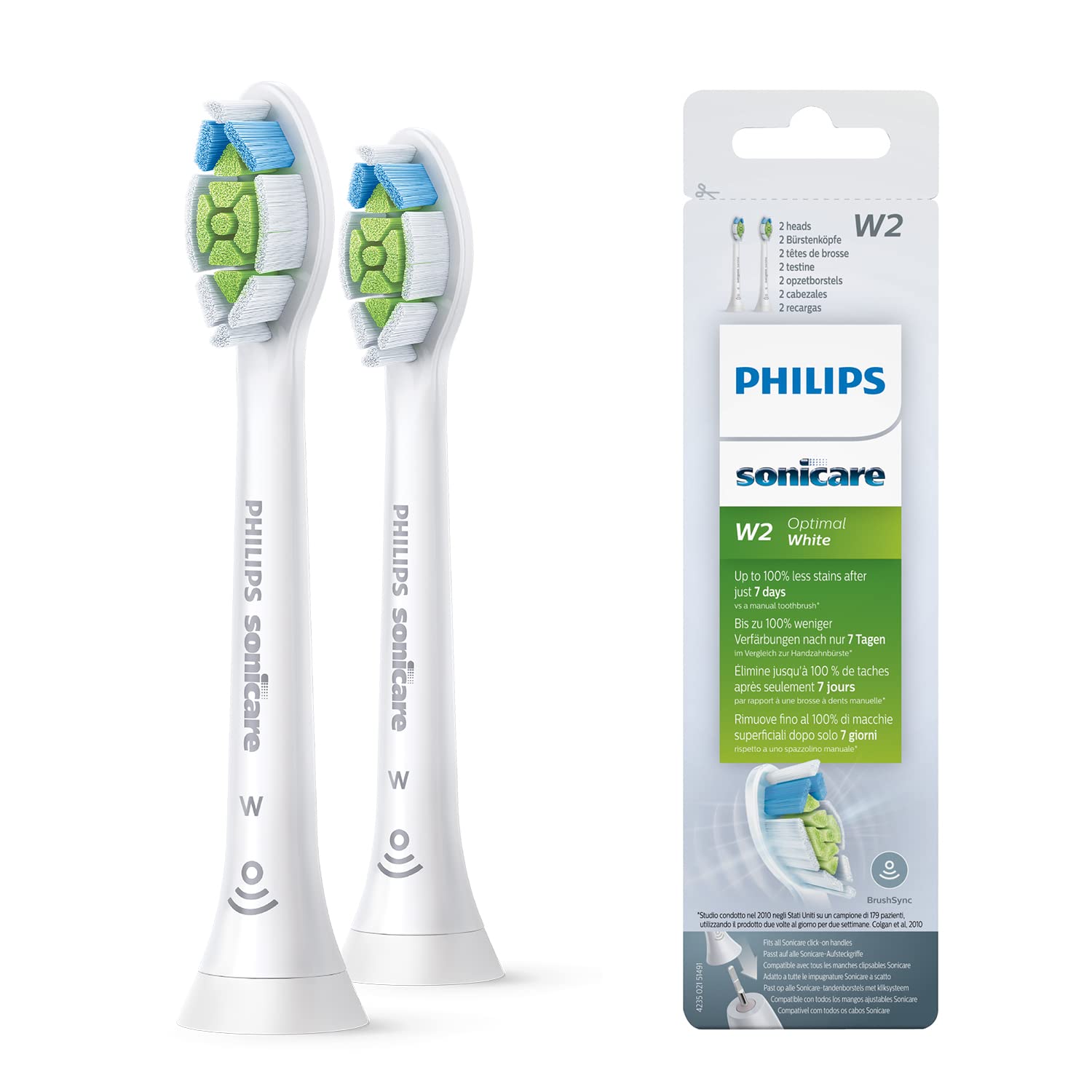 philips-sonicare-original-w2-optimal-white-standard-schallzahnb-rstenk-pfe-hx606-2 image 1