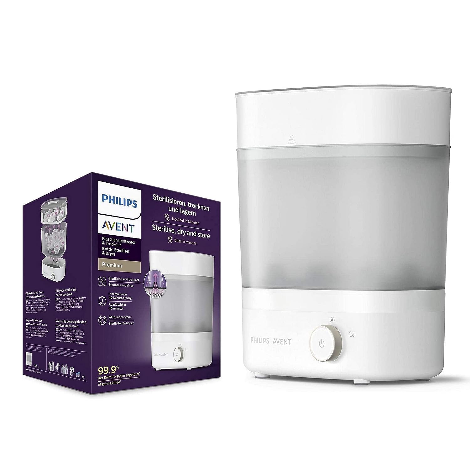 philips-avent-premium-scf293-01-babyflaschen-sterilisator-und-trockner-entfernt- image 1