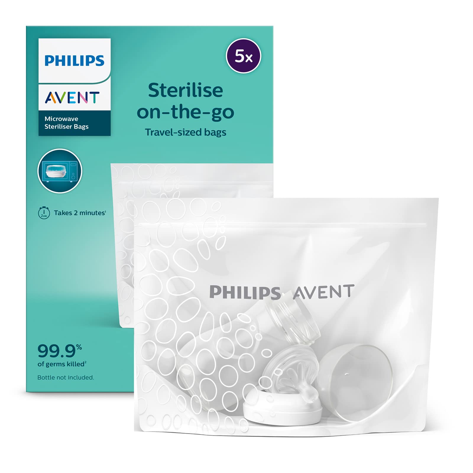philips-avent-scf297-05-mikrowellen-dampfsterilisationsbeutel-90-sekunden-keimfr image 1