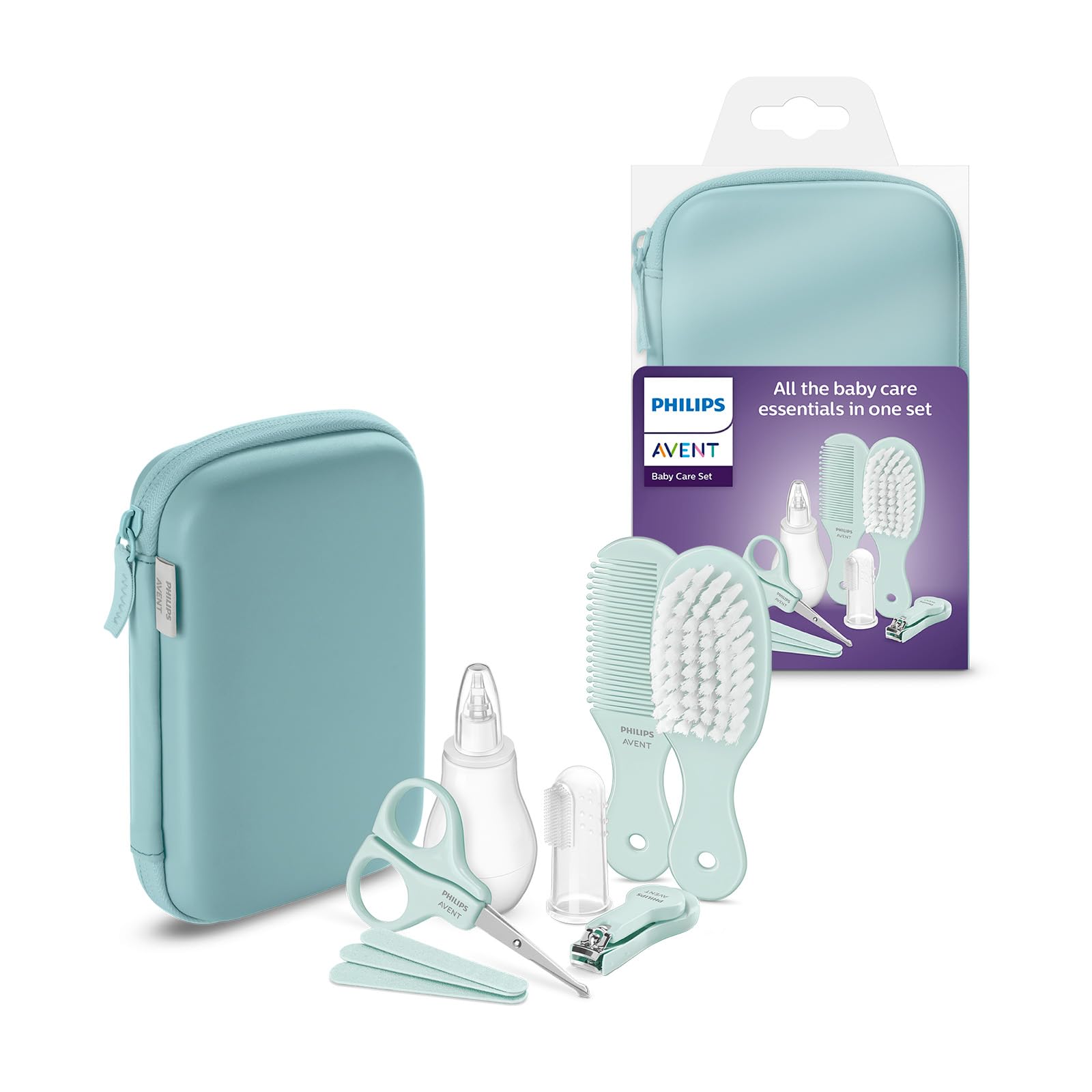philips-avent-sch401-00-babypflege-set-9-teiliges-starter-set-mit-nagelknipser-s image 1