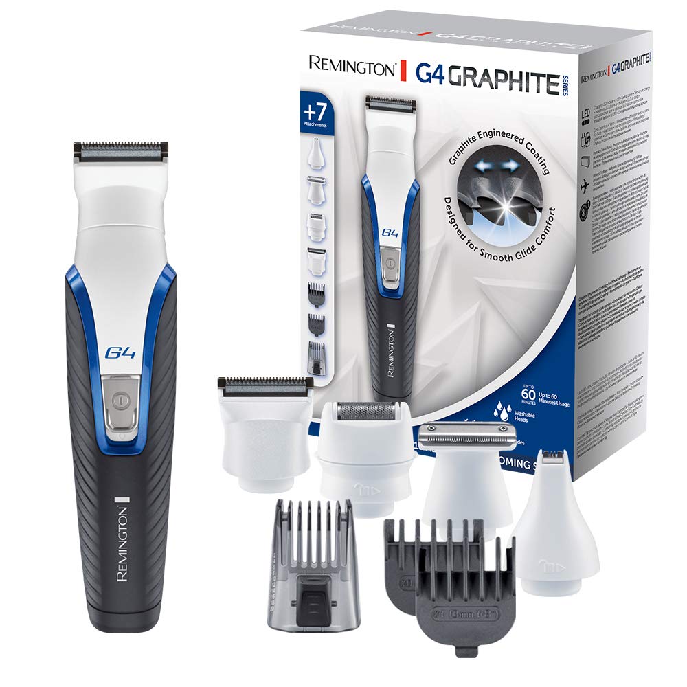 remington-graphit-serie-g4-bartschneider-multifunktional-f-r-haare-gesicht-k-rpe image 1