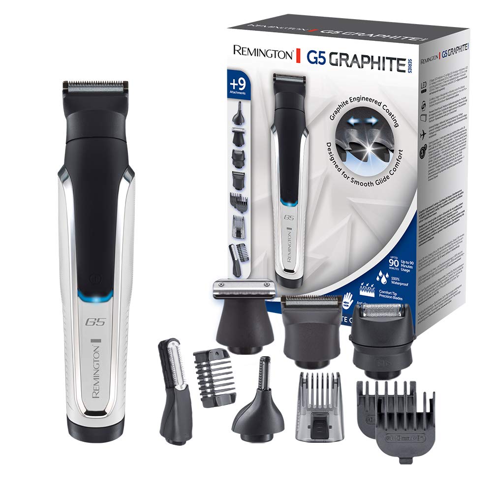 remington-pg5000-lithium-g5-multi-groomer-haarschneider-bart-k-rper-und-ohr-nase image 1