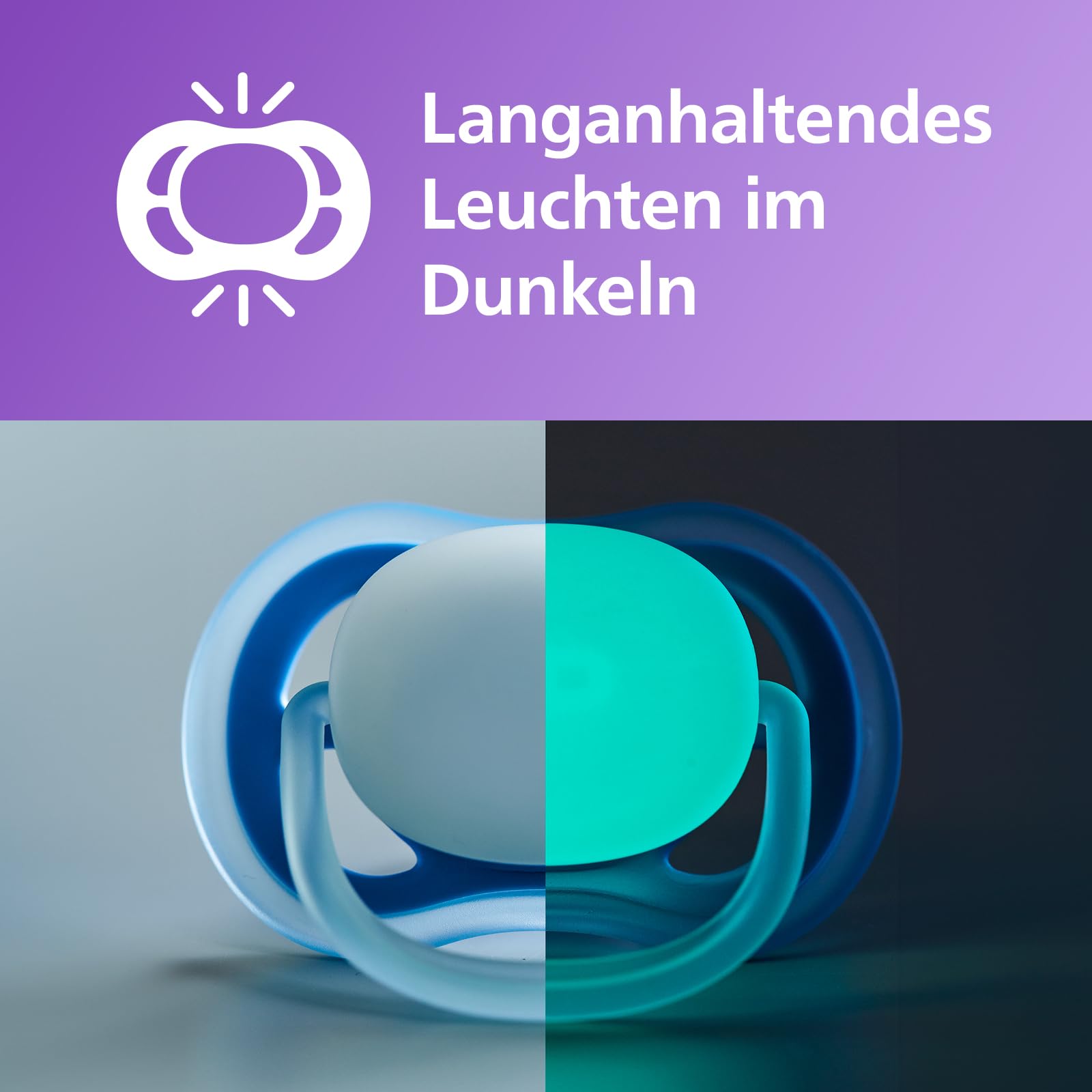 philips-avent-ultra-air-nighttime-schnuller-scf376-23-2er-pack-leuchtet-im-dunke image 2