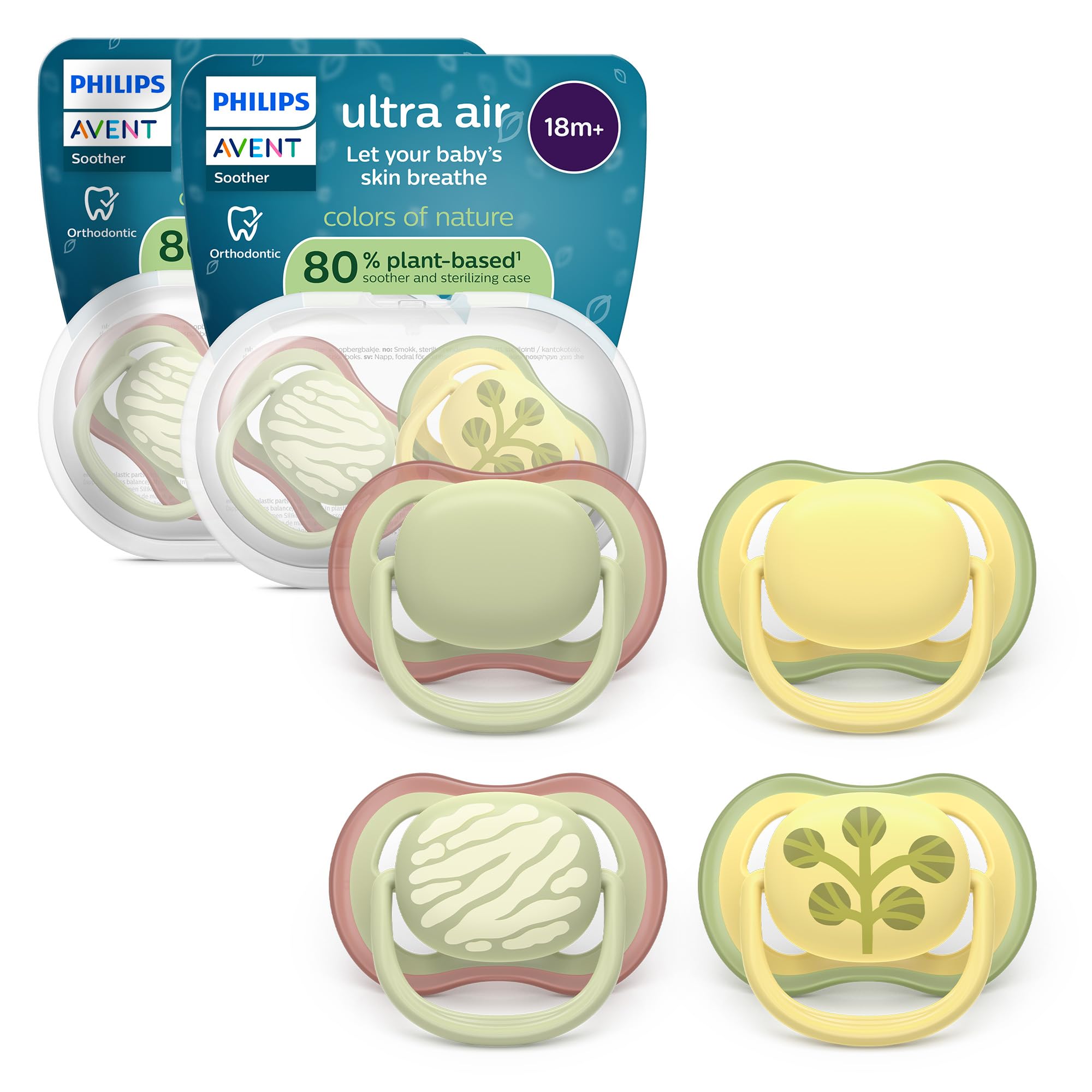 philips-avent-ultra-air-day-night-schnuller-scf349-56-kiefergerechter-silikonsch image 8