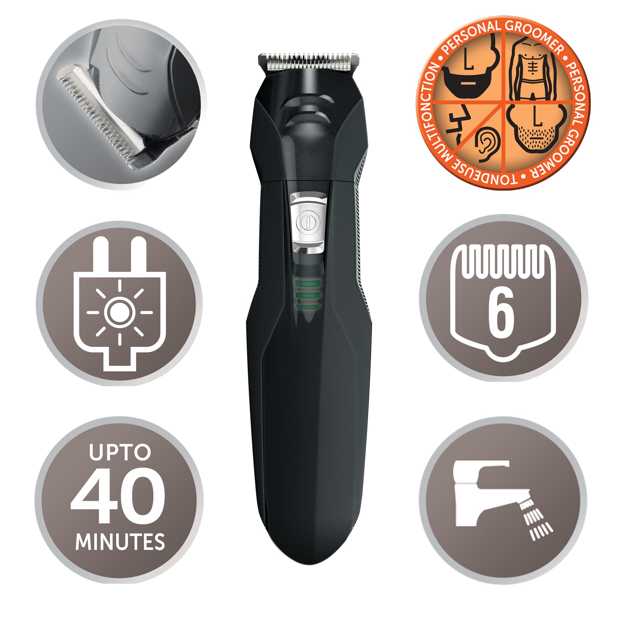 remington-pg6030-personal-groomer-edge-haarschneidemaschine-barttrimmer-set-mit- image 2