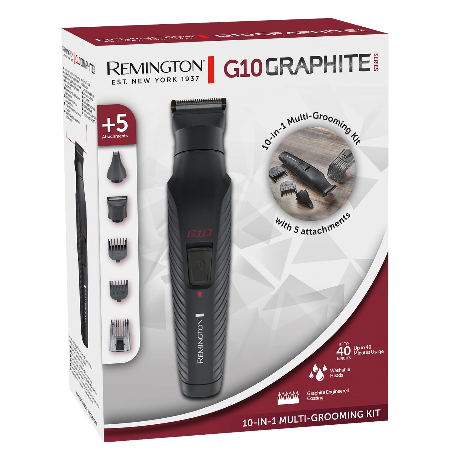 remington-g10-pg2100-10-in-1-multigroomer-haarschneidemaschine-mit-5-aufs-tzen-b image 6