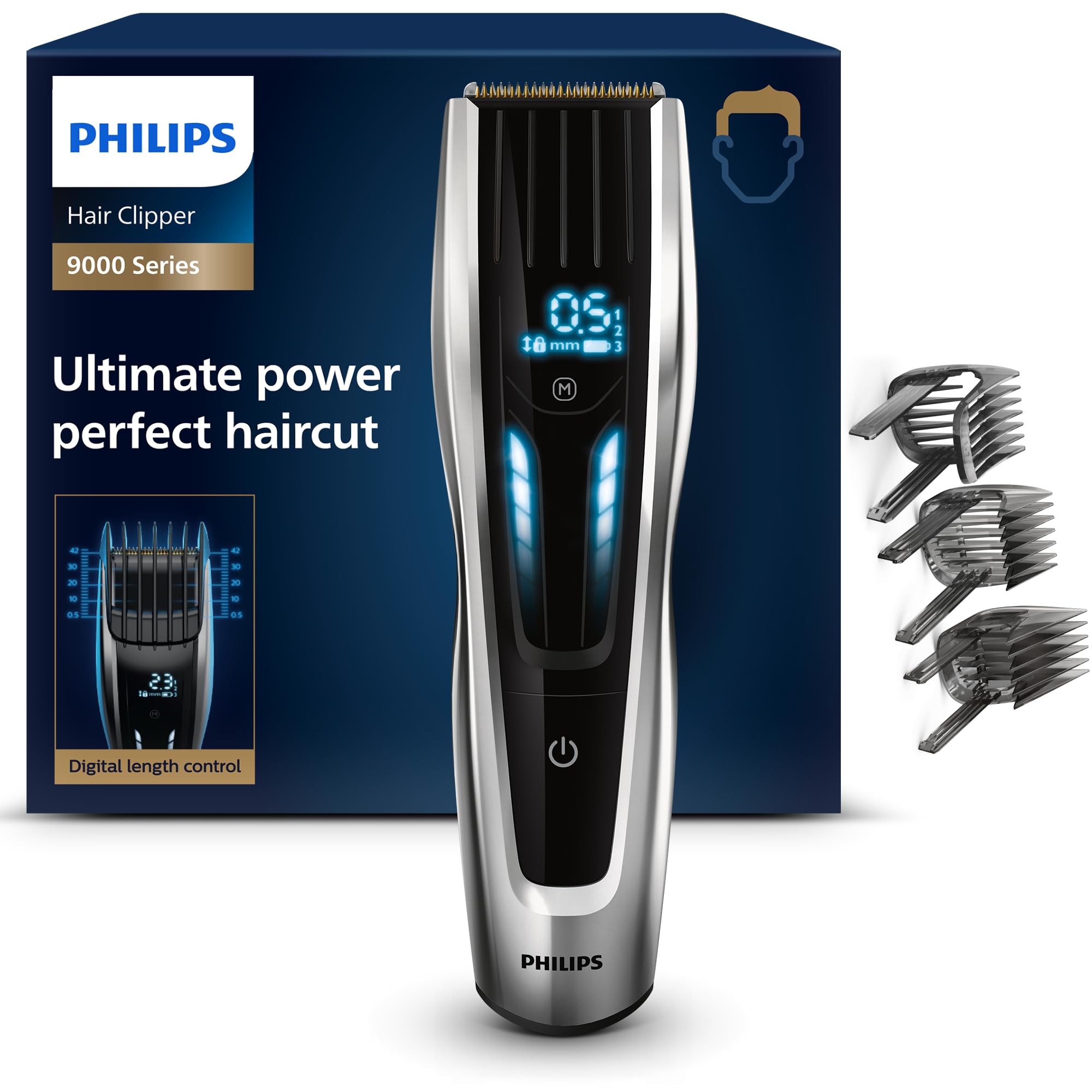 philips-hairclipper-series-9000-hc9450-15-haarschneider-mit-digitaler-touch-steu image 2