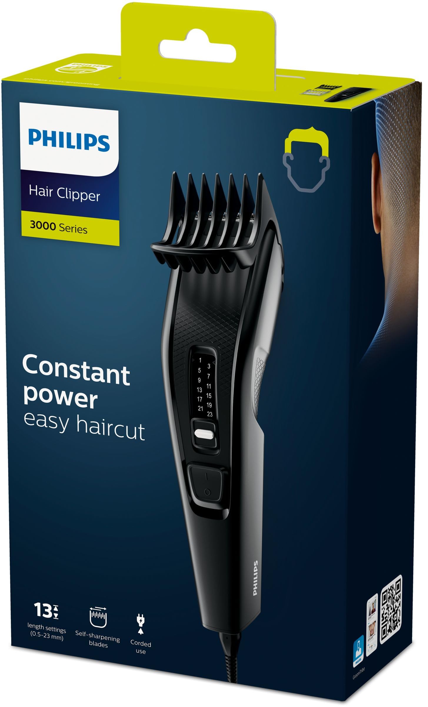 philips-hair-clipper-series-3000-hc3510-15-haarschneider-mit-trim-n-flow-technol image 4