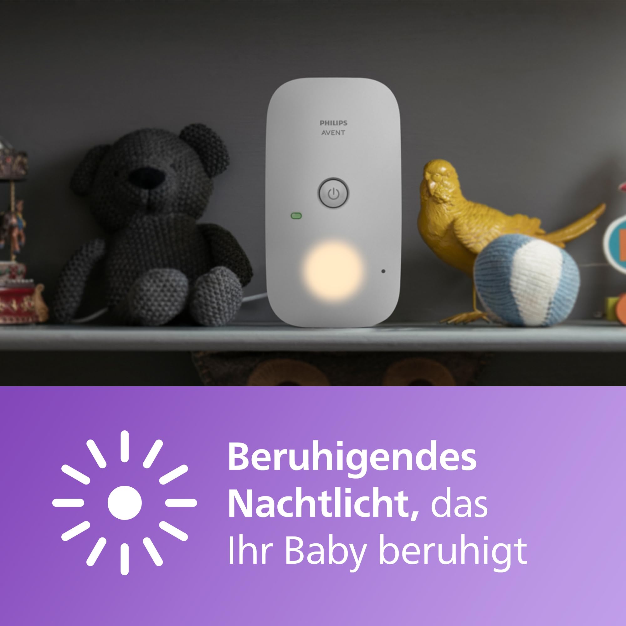 philips-avent-dect-audio-babyphone-scd503-26-gegensprechfunktion-nachtlicht-smar image 5